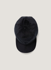 Men's Corduroy Cap in Navy