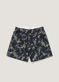 Men's Classic Boxer Short in Liberty Fabric in Navy Sketch Floral