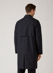 Men's Ventile Mac in Dark Navy