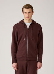 Men's Loopback Zip Hoodie in Bakelite