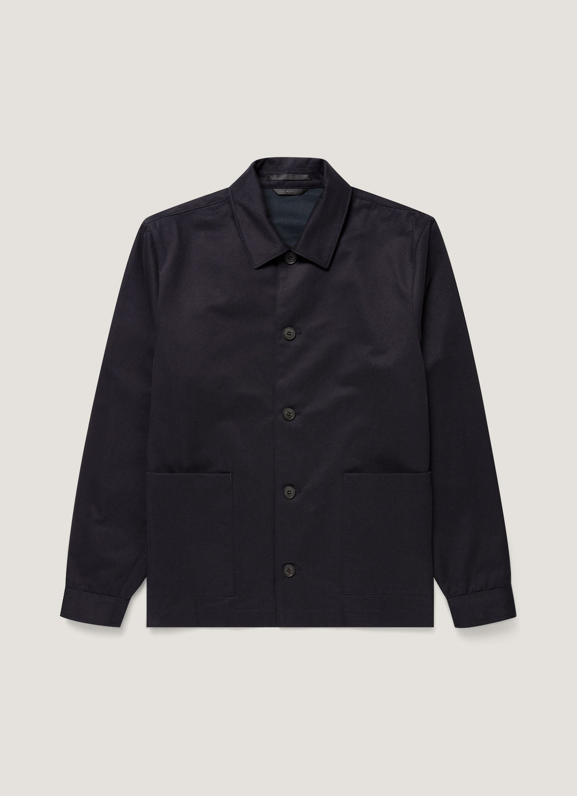 Men's Cotton Drill Chore Jacket in Navy
