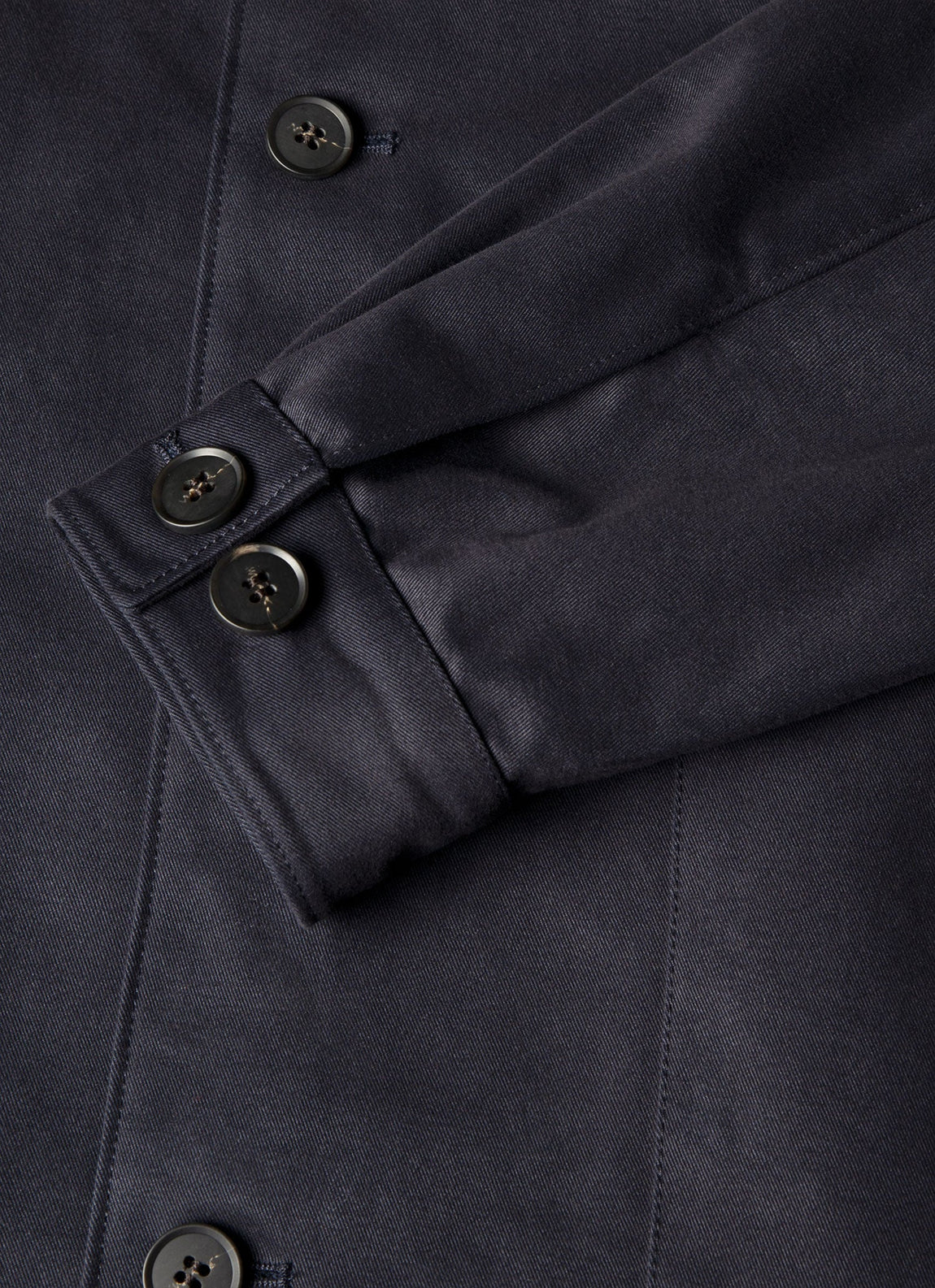 Men's Cotton Drill Chore Jacket in Navy