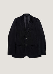 Men's Corduroy Blazer in Navy