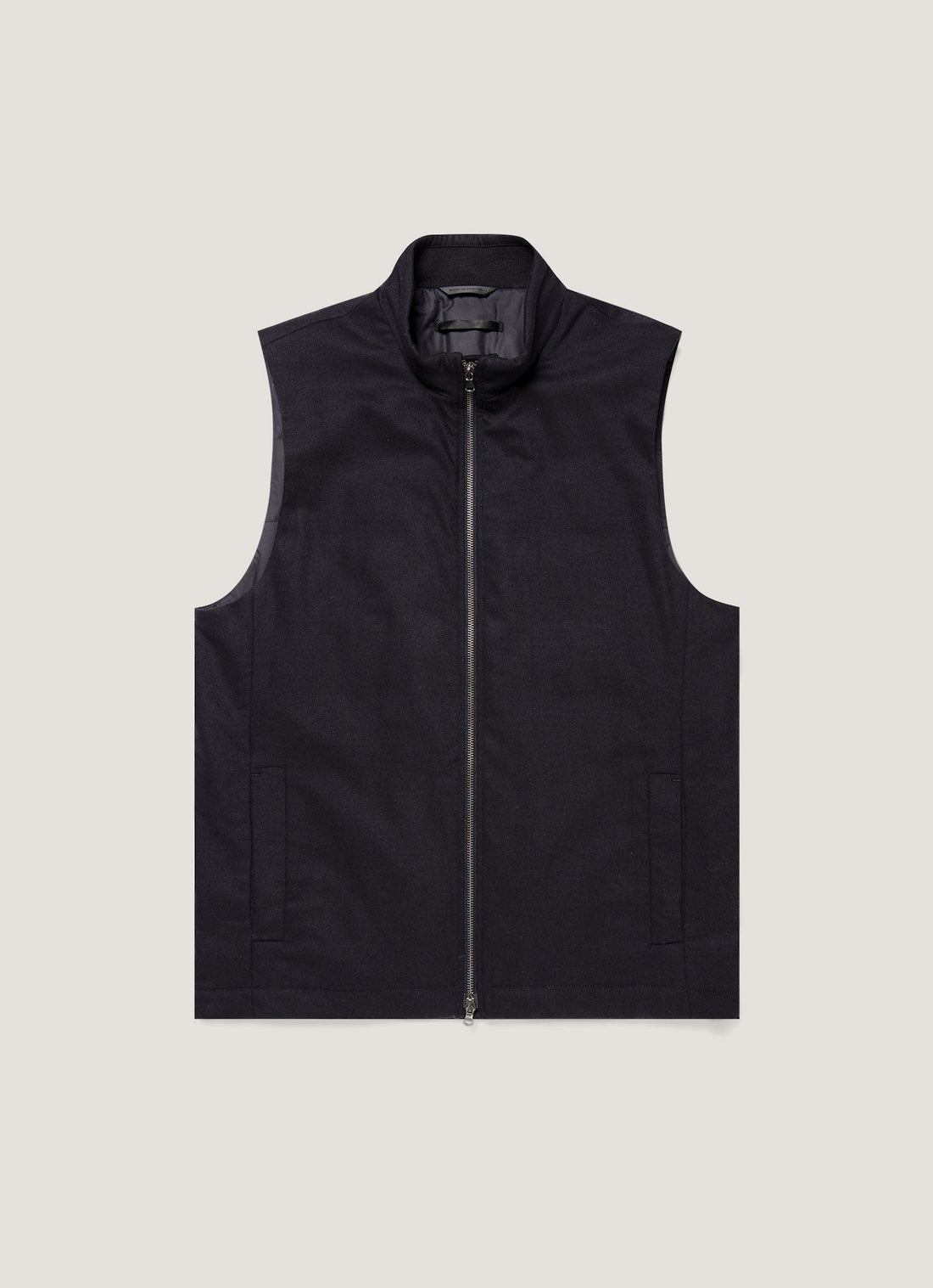 Wool Cashmere Flannel Gilet