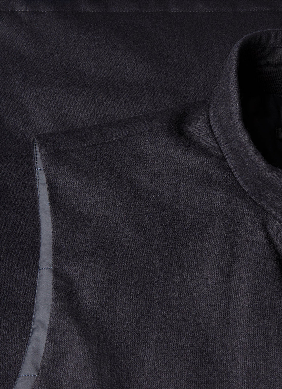 Wool Cashmere Flannel Gilet
