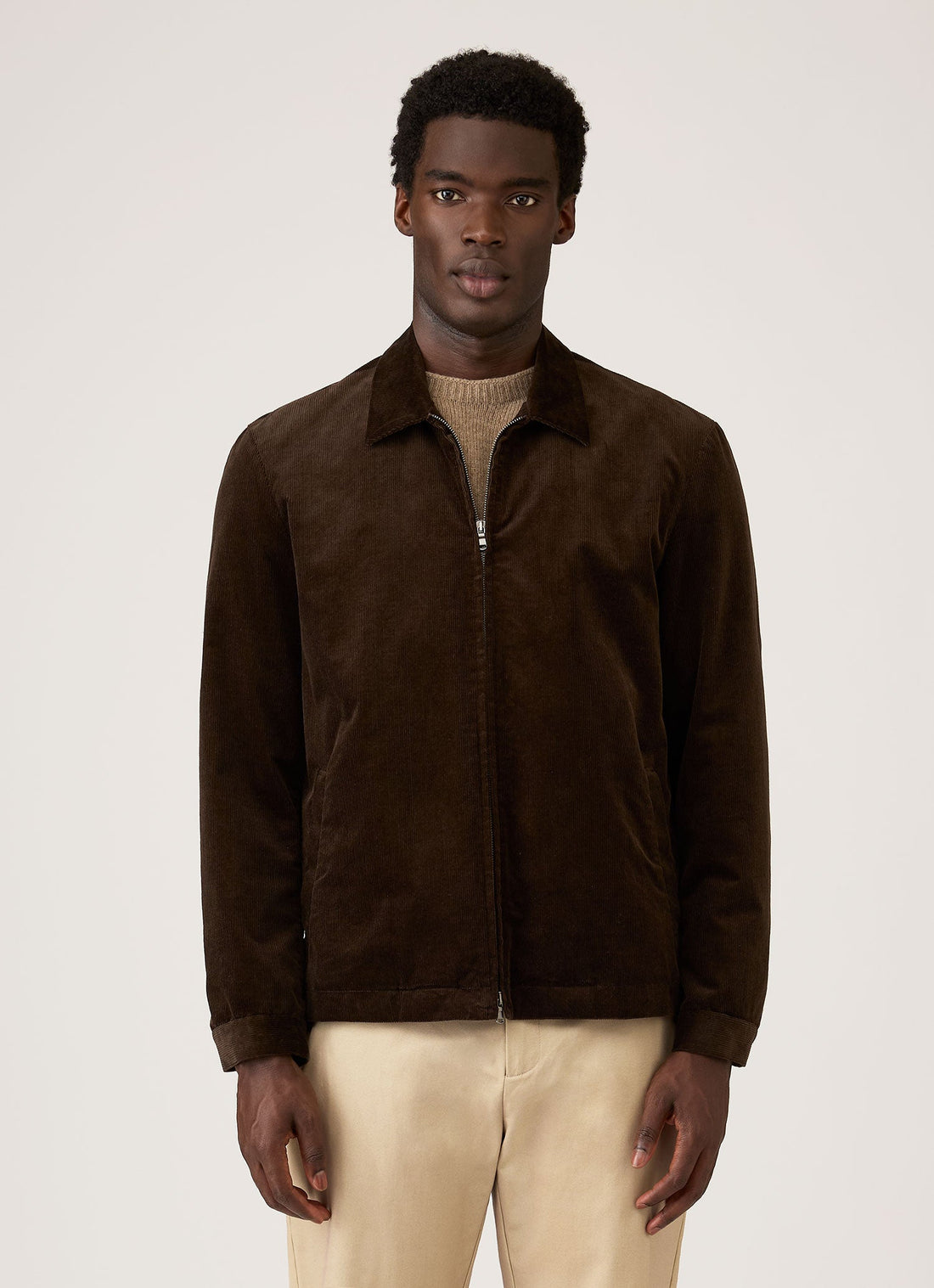 Harrington‑Jacke aus Cord