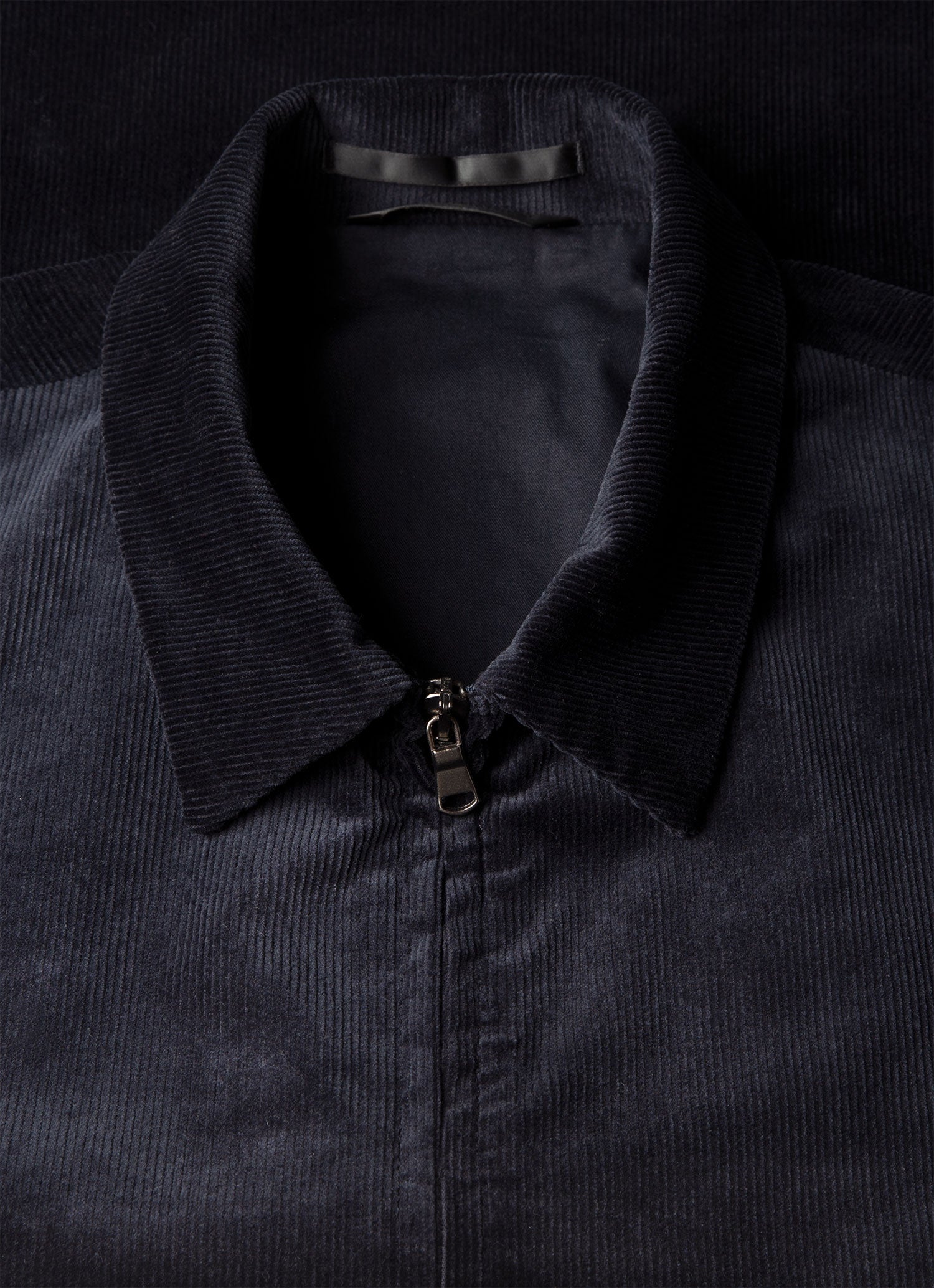 Men's Corduroy Harrington Jacket in Navy