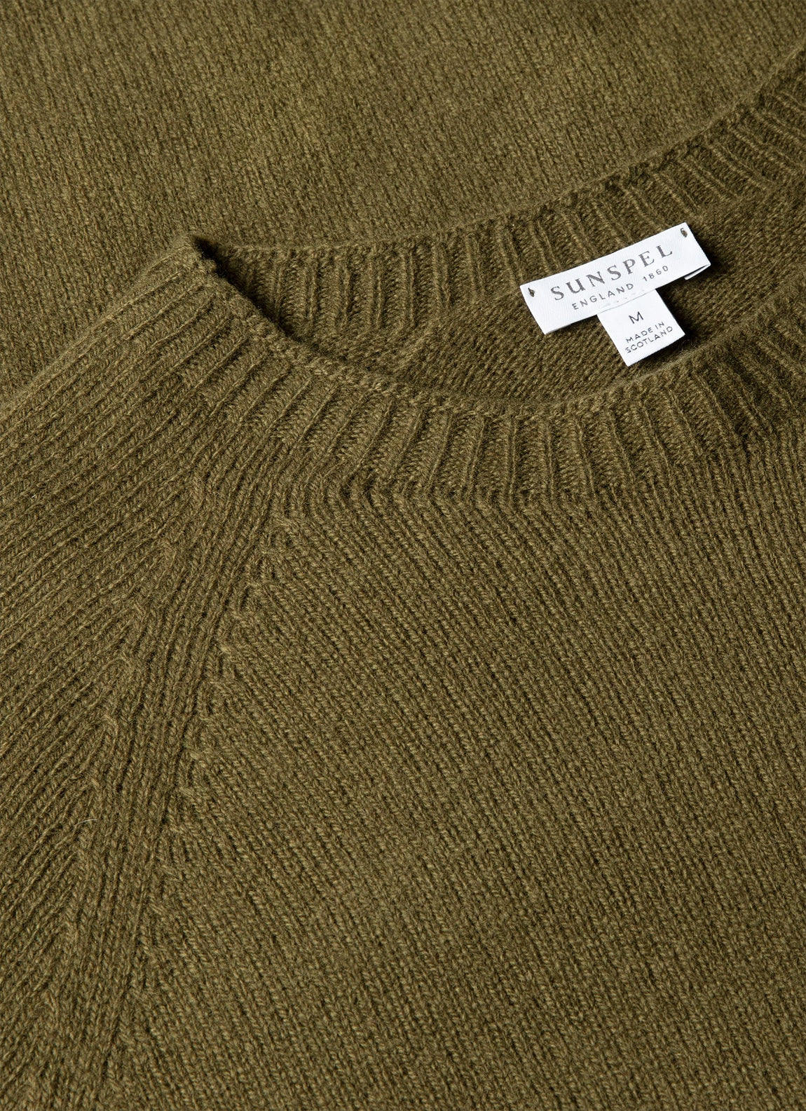 Men's Lambswool Crew Neck Jumper in Uniform