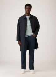 Men's Lambswool Crew Neck Jumper in Haar