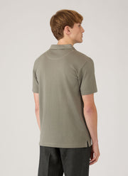 Men's Riviera Polo Shirt in Fossil Grey
