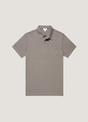 Men's Riviera Polo Shirt in Smoke