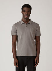 Men's Riviera Polo Shirt in Smoke