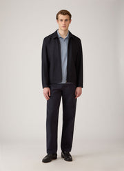 Men's Piqué Polo Shirt in Powder Blue
