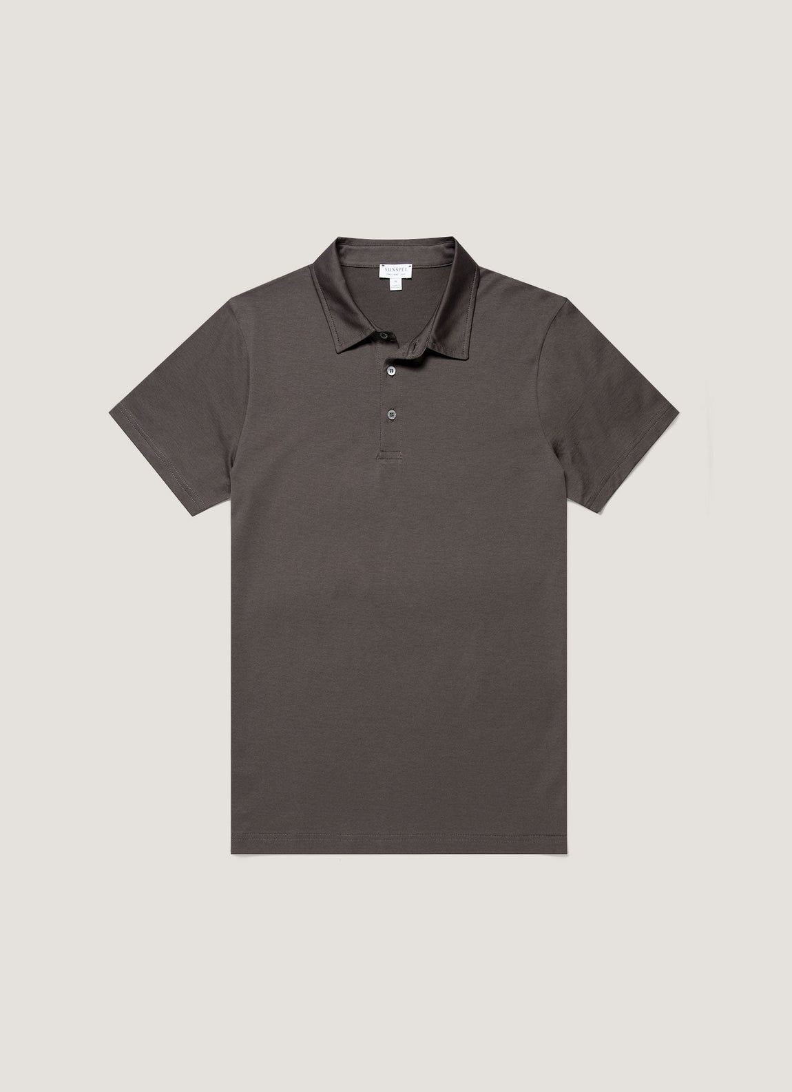 Men's Classic Jersey Polo Shirt in Anthracite