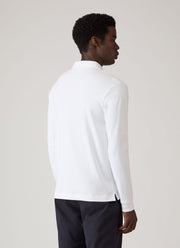 Men's Heavyweight Rugby Polo Shirt in White