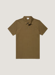 Men's Regular Fit Riviera Polo Shirt in Loden Green