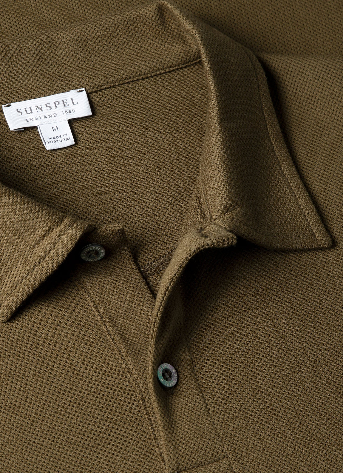 Men's Regular Fit Riviera Polo Shirt in Loden Green