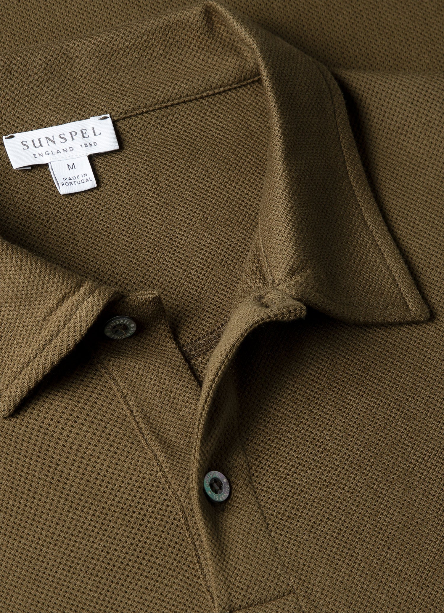 Men's Regular Fit Riviera Polo Shirt in Loden Green