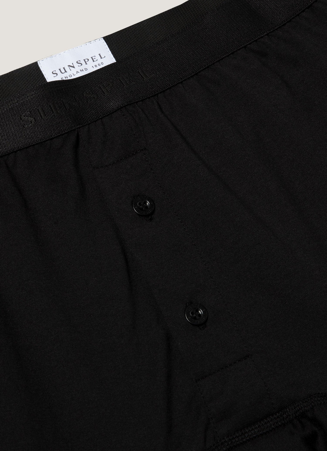 Superfine Cotton Two-Button Boxer Briefs