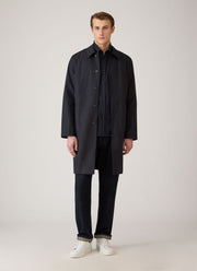 Men's Button Down Flannel Shirt in Black