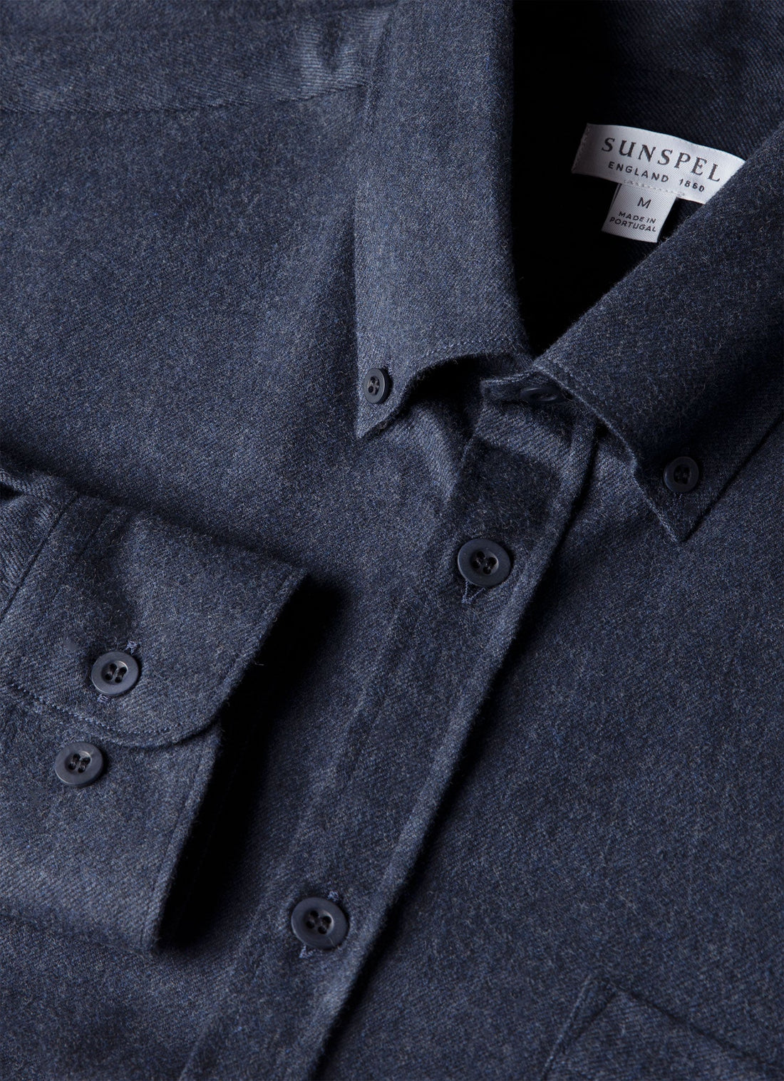 Chemise boutonnée en flanelle