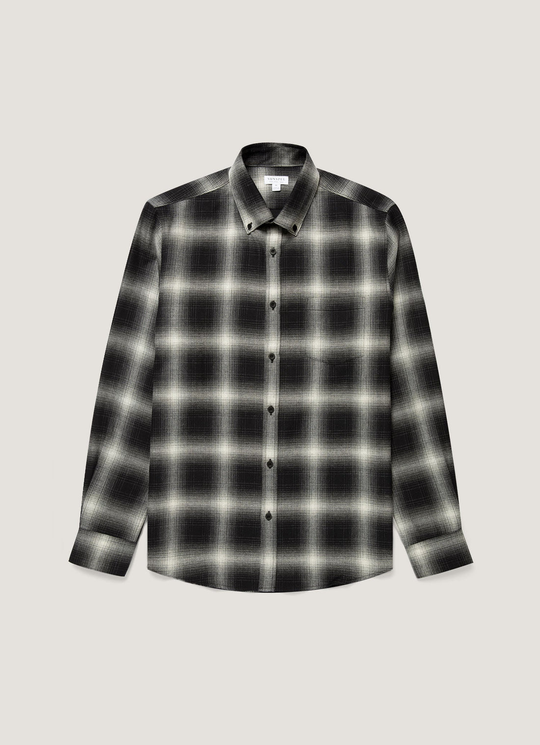 Chemise boutonnée en flanelle