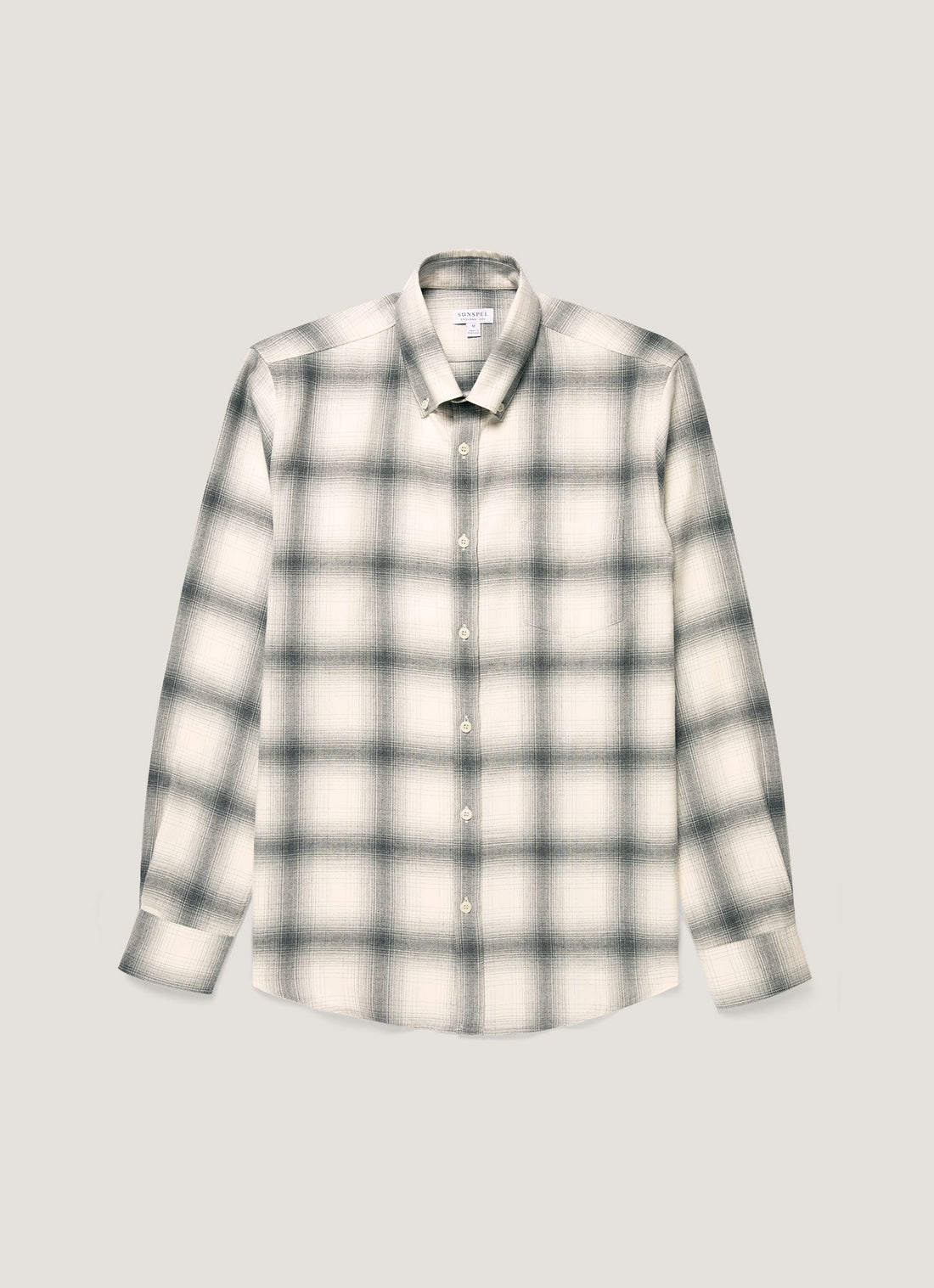 Chemise boutonnée en flanelle
