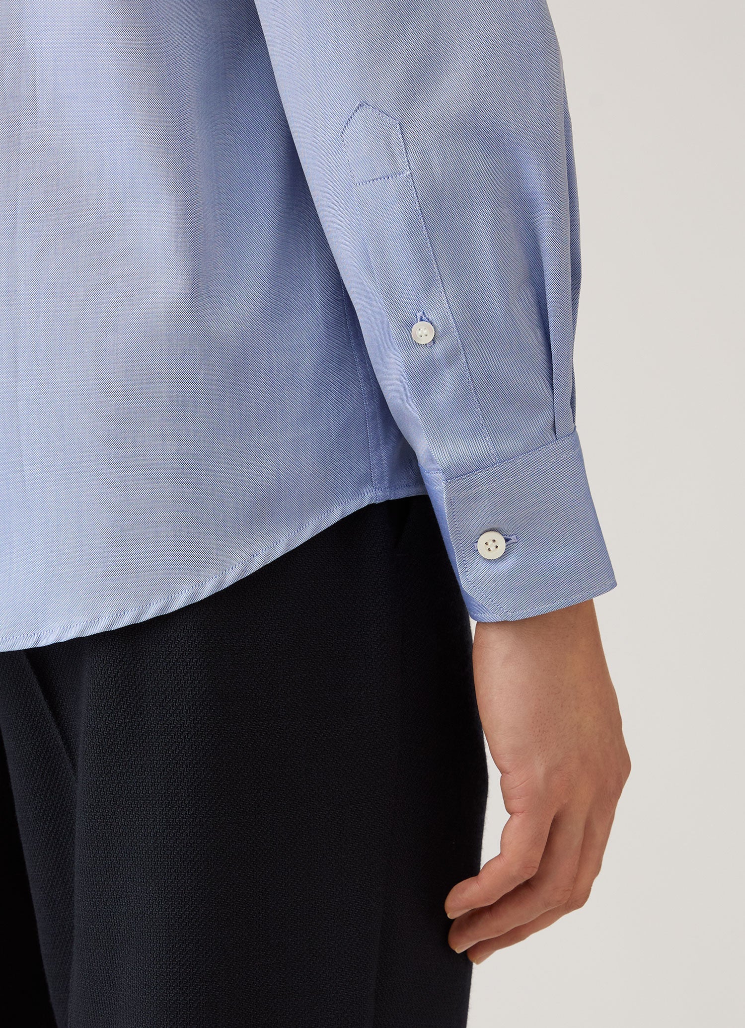 Men's Smart Oxford Shirt in Dark Blue