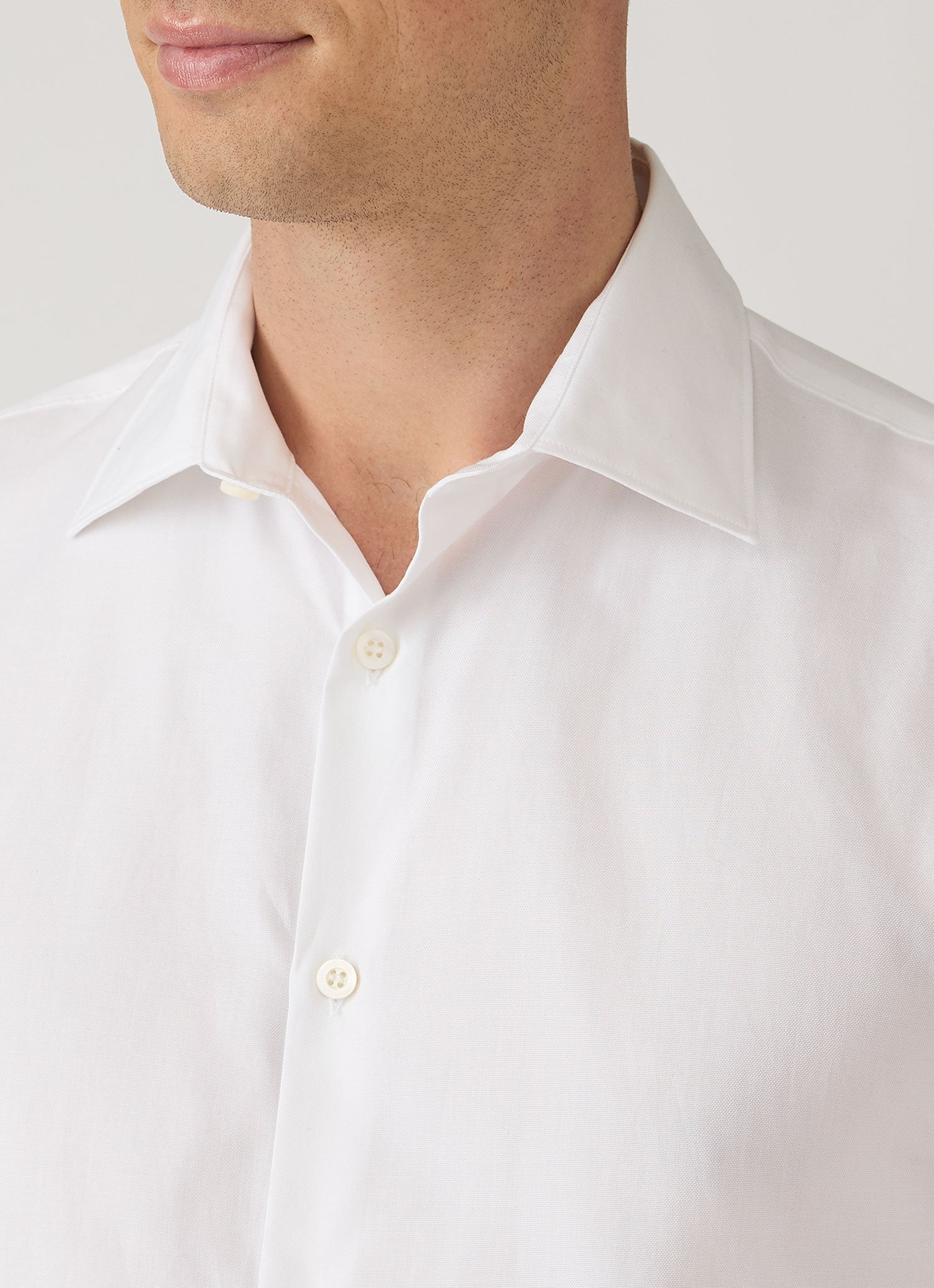 Men's Smart Oxford Shirt in White