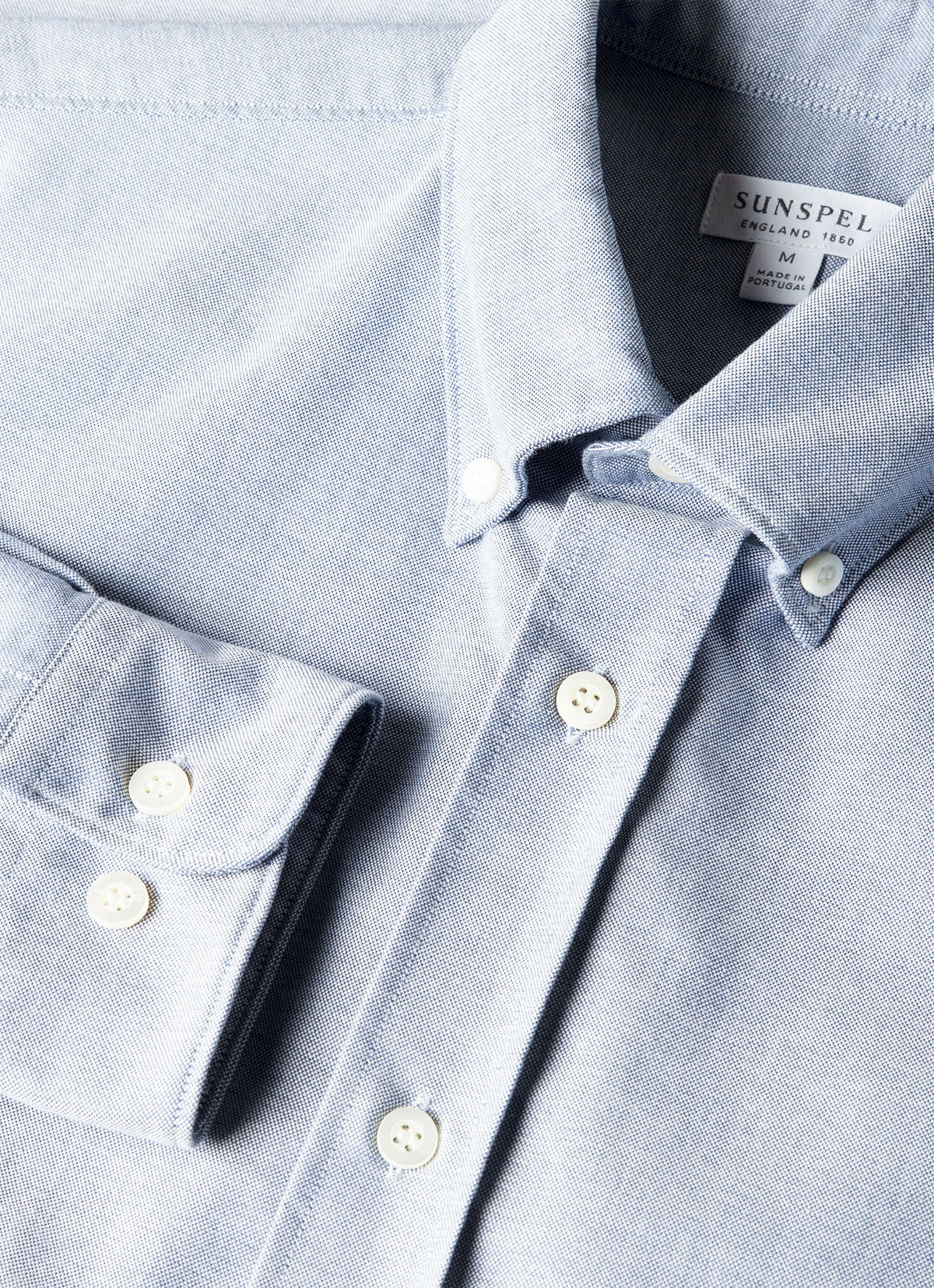Men's Button Down Oxford Shirt in Dark Blue