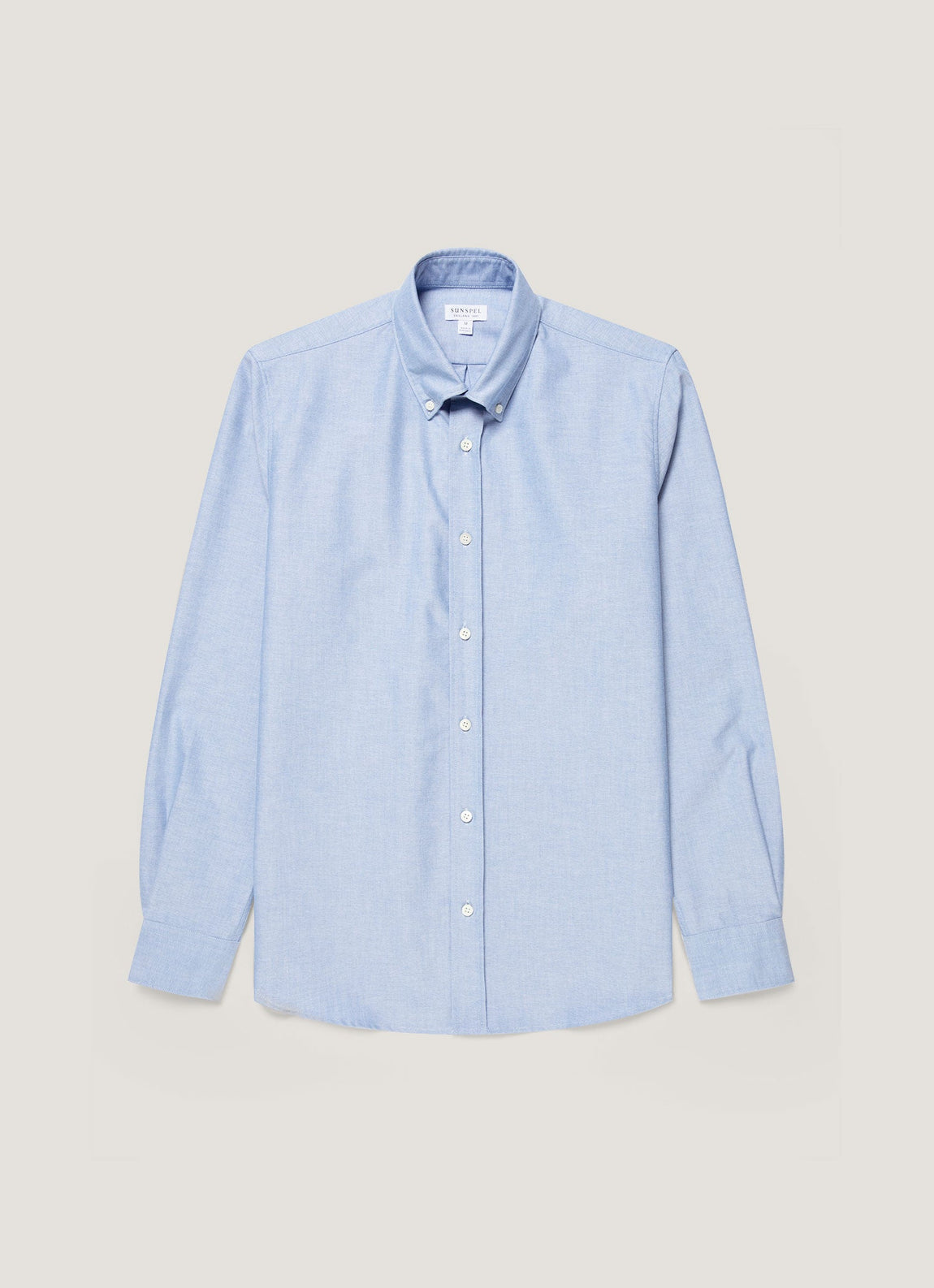 Men's Button Down Oxford Shirt in Mid Blue