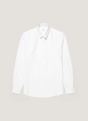 Men's Button Down Oxford Shirt in White