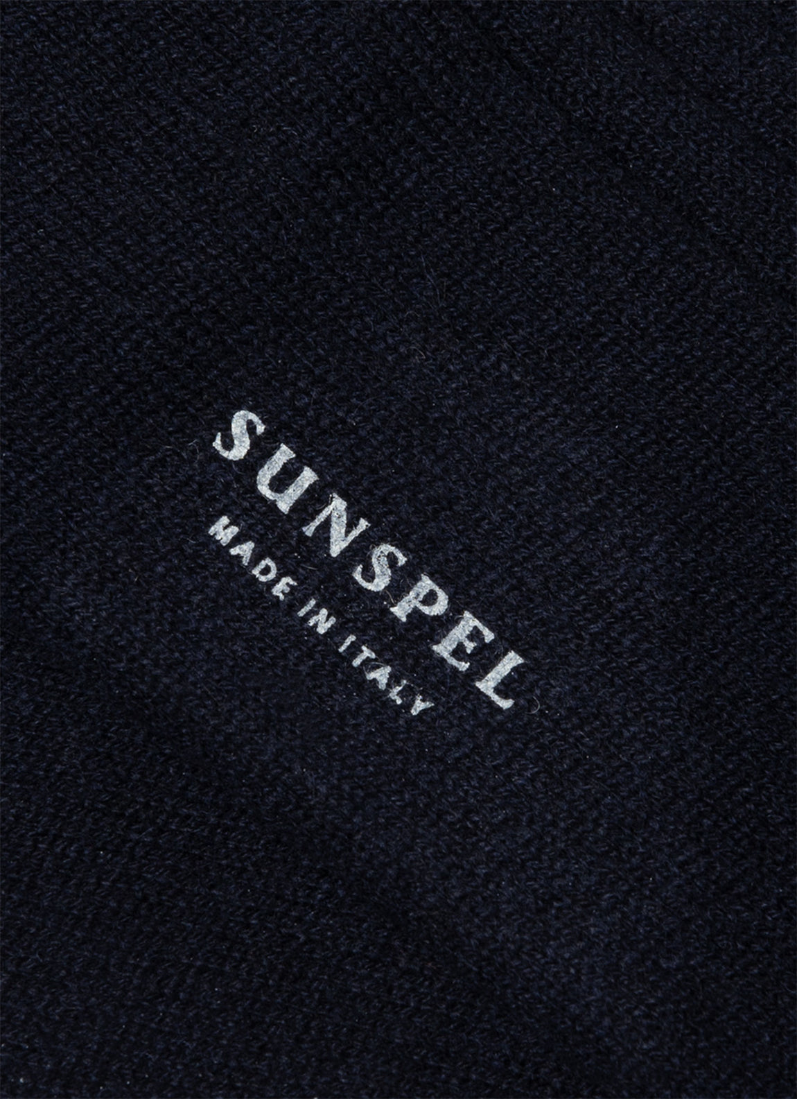 Men's Cashmere Ribbed Socks in Navy
