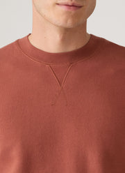 Men's Loopback Sweatshirt in Dark Tobacco
