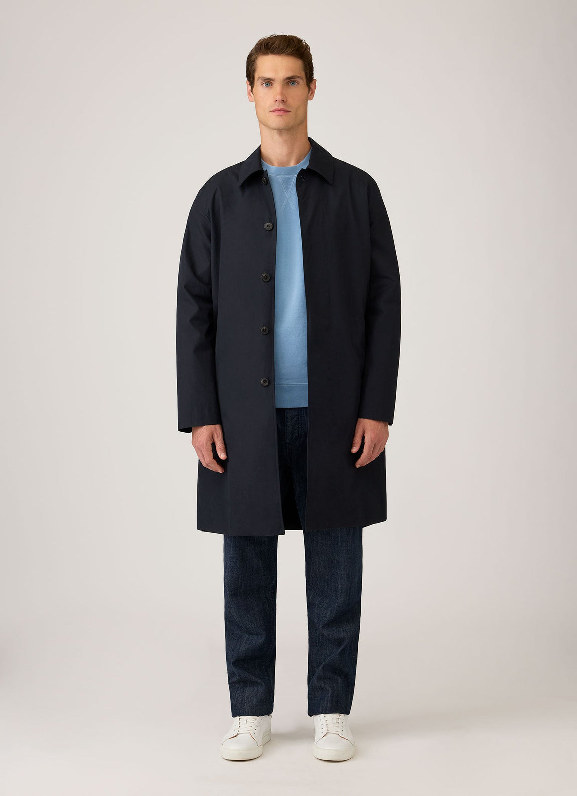 Men's Loopback Sweatshirt in Studio Blue