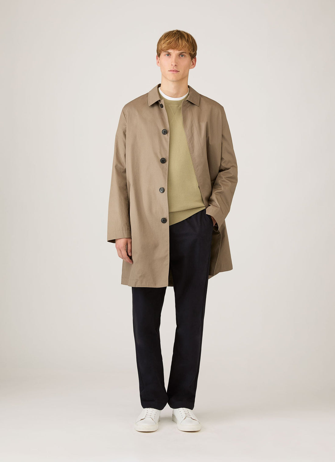 Men's Loopback Sweatshirt in Pistachio