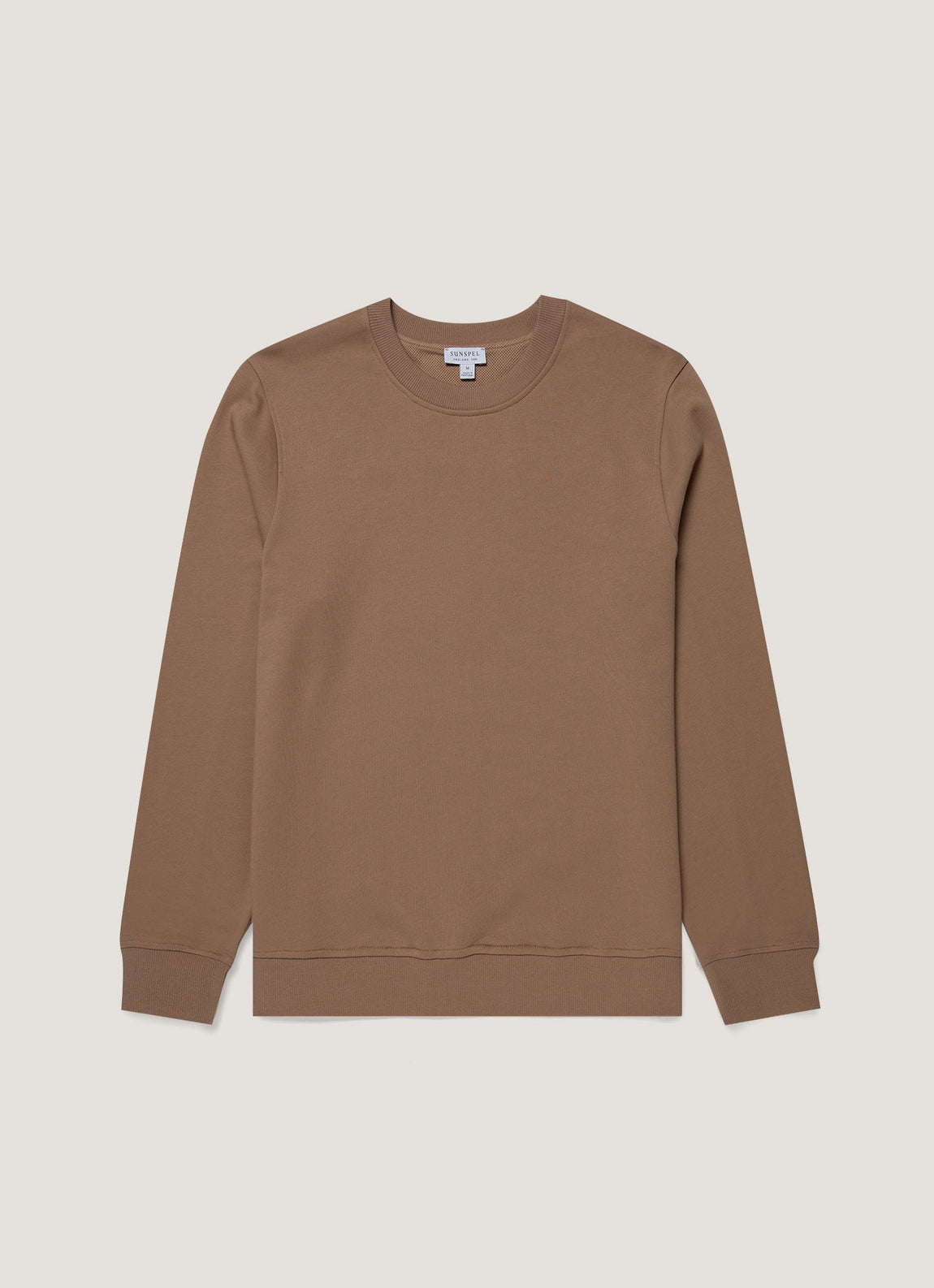 Men's Supima Loopback Sweatshirt in Dark Cedar