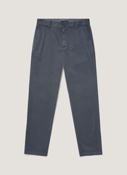 Men's Regular Fit Chino in Slate Blue