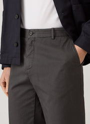 Men's Regular Fit Chino in Anthracite
