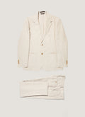 Men's Linen Two-Piece Suit in Sand