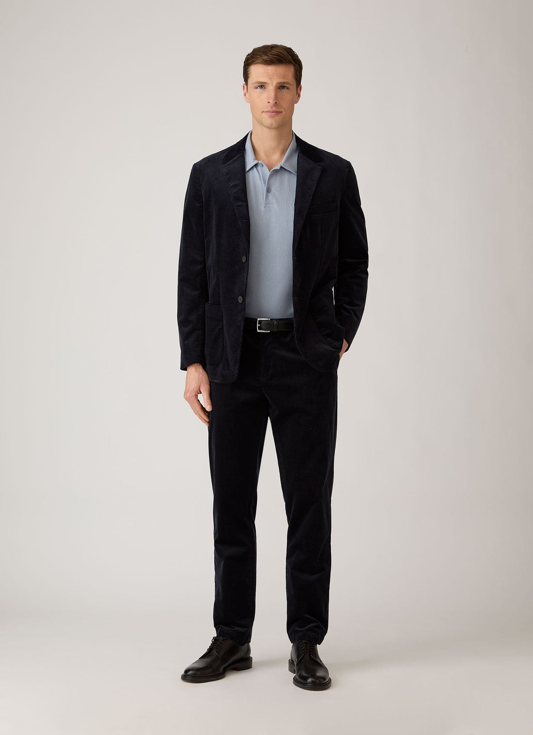 Men's Corduroy Trouser in Navy