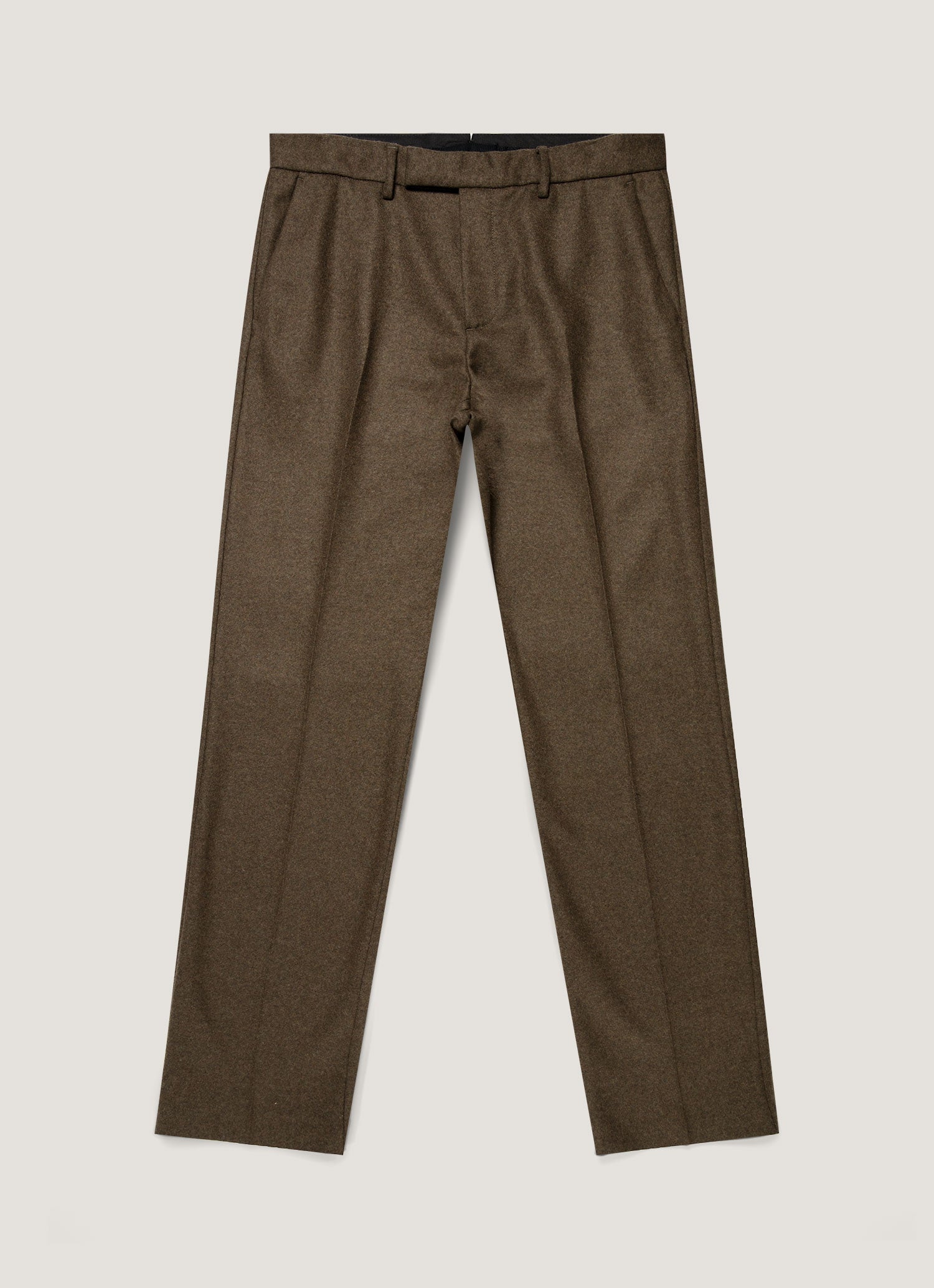 Men's Boiled Wool Trouser in Loden Green