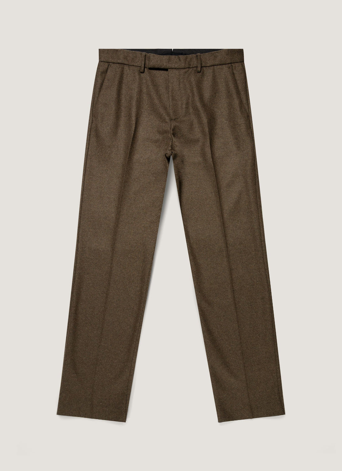 Pantalon en laine bouillie