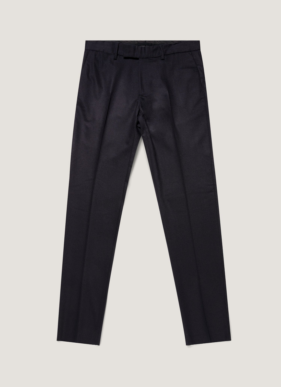 Men's Wool Cashmere Flannel Trouser in Navy