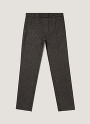 Men's Donegal Tweed Trouser in Anthracite Melange