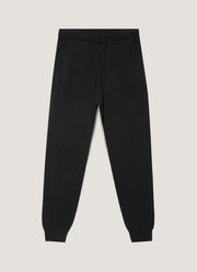 Men's Cashmere Lounge Pant in Black