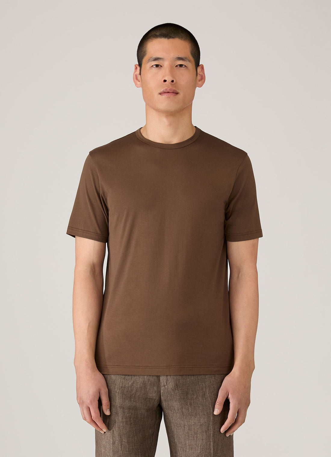 Men's Classic T-shirt in Dark Walnut
