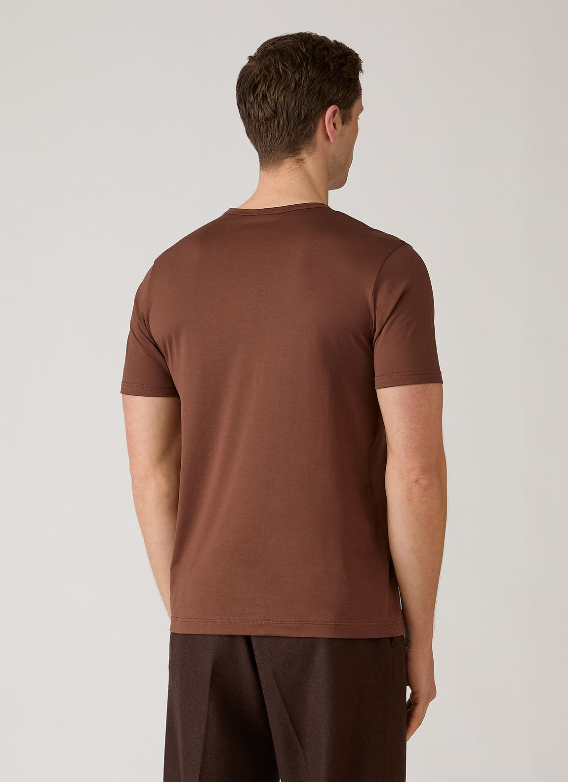 Men's Classic T-shirt in Chestnut