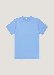 Men's Classic T-shirt in Azure Blue