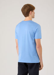 Men's Classic T-shirt in Azure Blue